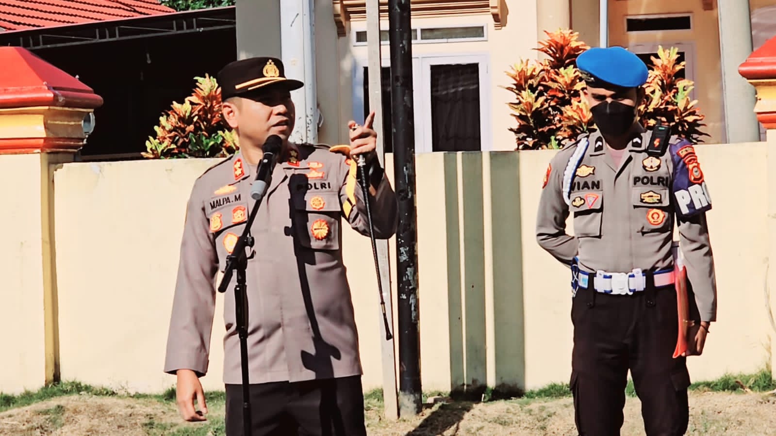 Polisi di Tana Toraja Dilarang Posting Foto Pose Jari Tertentu Jelang Pemilu