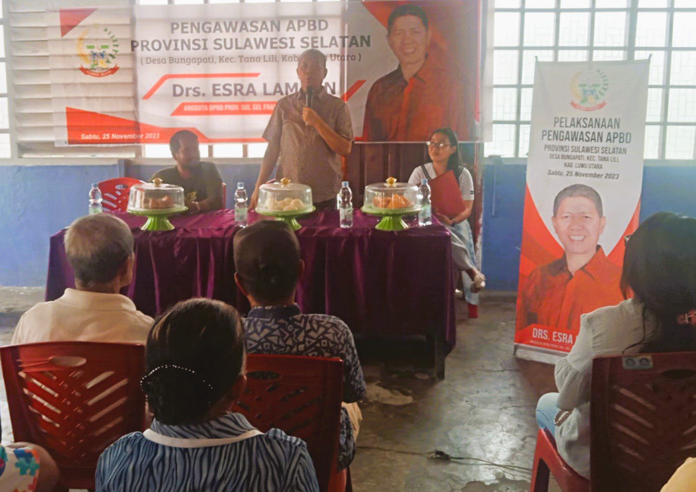 Selain Melakukan Pengawasan APBD Sulsel, Esra Lamban Juga Serap Aspirasi Warga