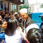 Teriakan Presiden Sambut Ganjar di BPS Gereja Toraja