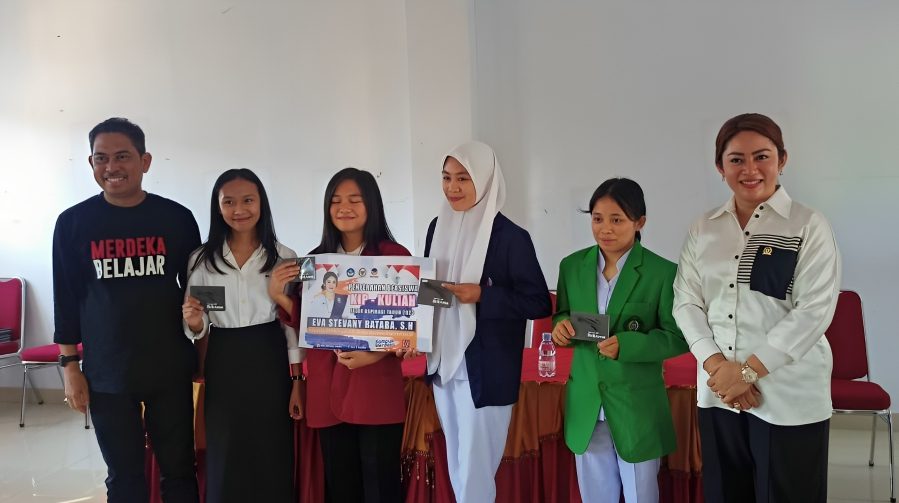 Wujud Peduli Pendidikan Toraja, Eva Stevany Rataba Tak Henti Salurkan Aspirasi Beasiswa KIP ke Pelajar