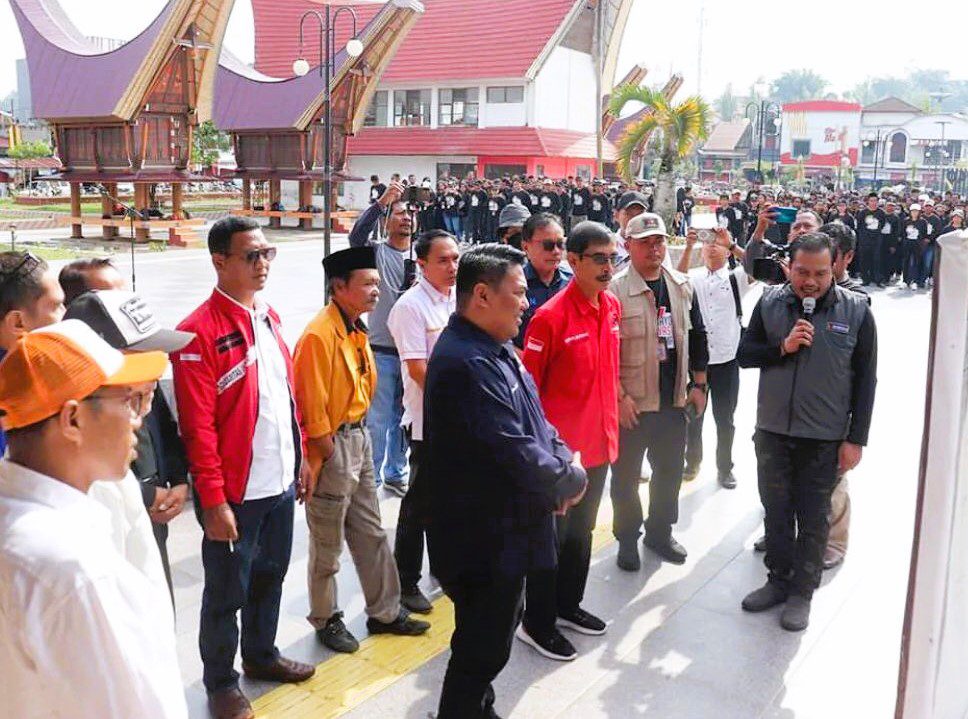 Bawaslu Toraja Utara Gelar Apel Siaga Pengawasan Kampanye dan Deklarasi Pemilu Damai
