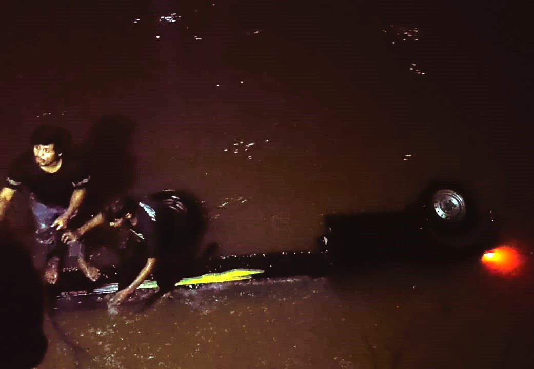 Kronologi Mobil Pikap Terjun ke Sungai di Se’pon Tana Toraja