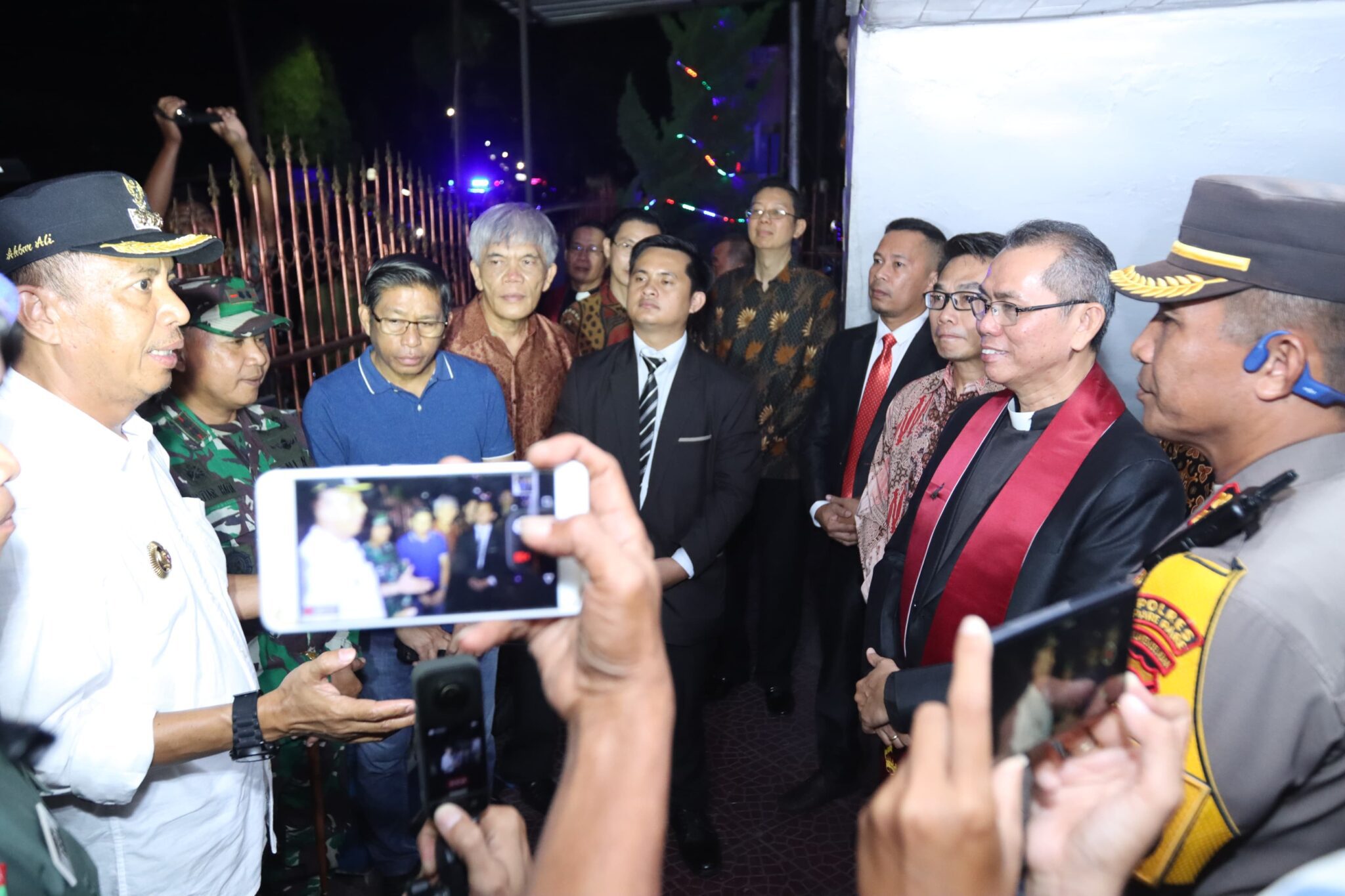 Pastikan Berjalan Aman dan Lancar, Forkopimda Parepare Turun Pantau Perayaan Natal