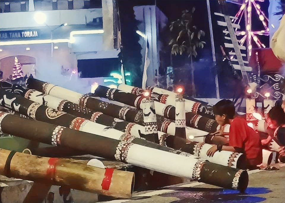 Lomba Ma’barattung Tutup Event Lovely Desember 2023 di Tana Toraja