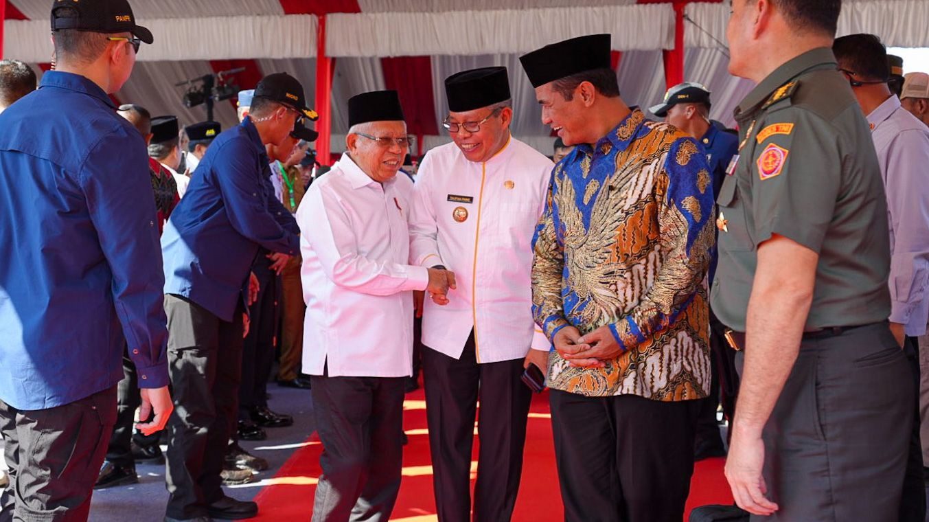 Taufan Pawe Bangga Hadiri di Ground Breaking Masjid Andi Nurhadi dan AAS Internasional Hospital
