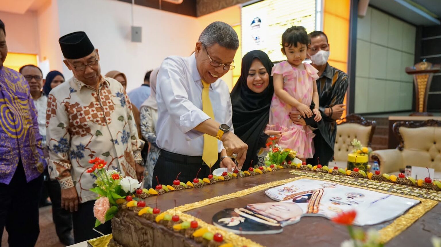 PAM Tirta Karajae Ucapkan Selamat Ulang Tahun kepada Wali Kota Taufan Pawe