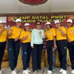 Yuniana Hadiri dan Dukung Pelaksanaan Camp Natal PWGT Klasis Buakayu