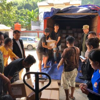 KPU Toraja Utara Terima Logistik Surat Suara Pilpres dan DPD RI