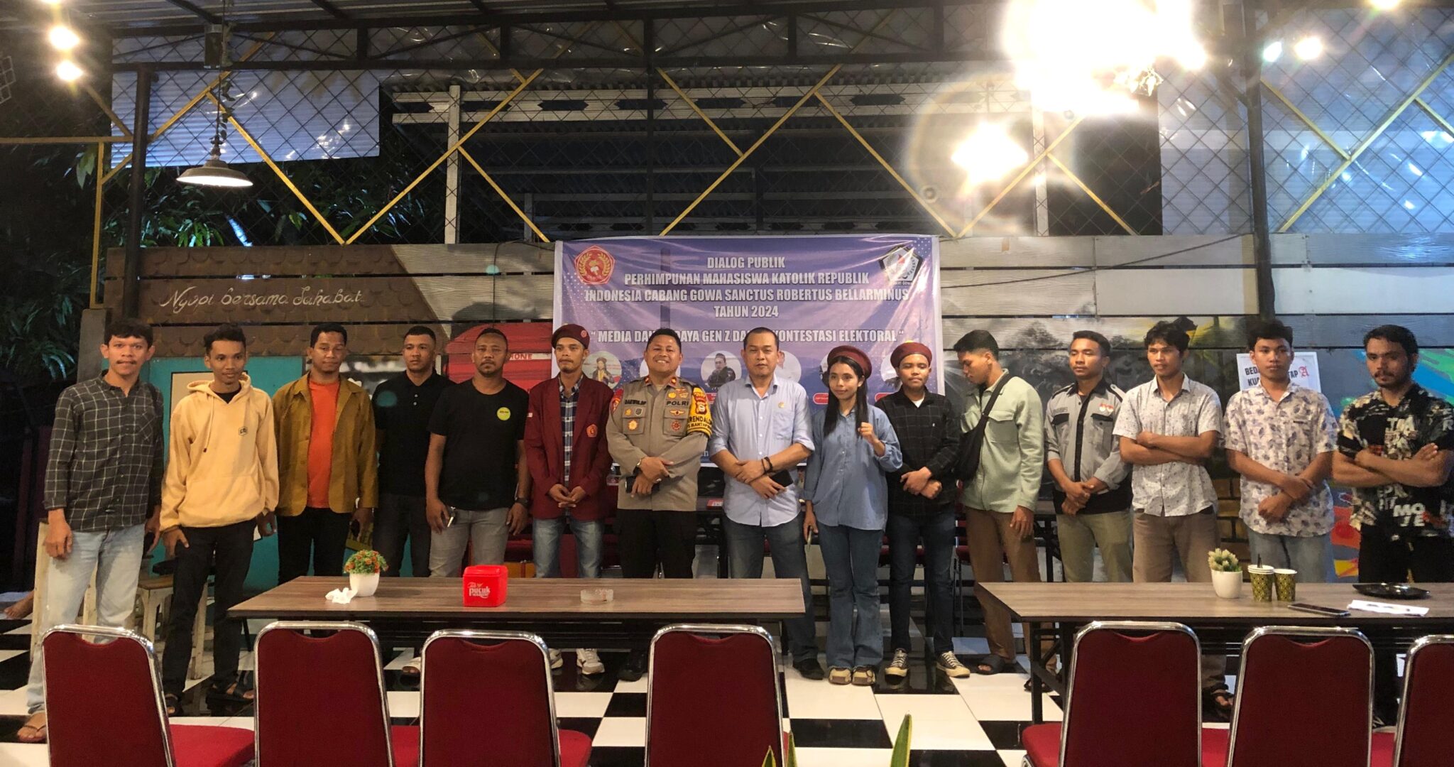 PMKRI Cabang Gowa Gelar Dialog Publik Bahas Peran Pemuda dalam Mengawal Pemilu 2024