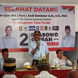 TKD Prabowo-Gibran Sulsel Siapkan 105.428 Saksi saat Pemungutan Suara di TPS