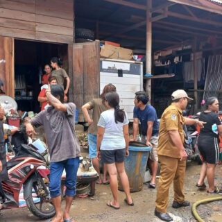 492 KK Terdampak Banjir Makale Tana Toraja
