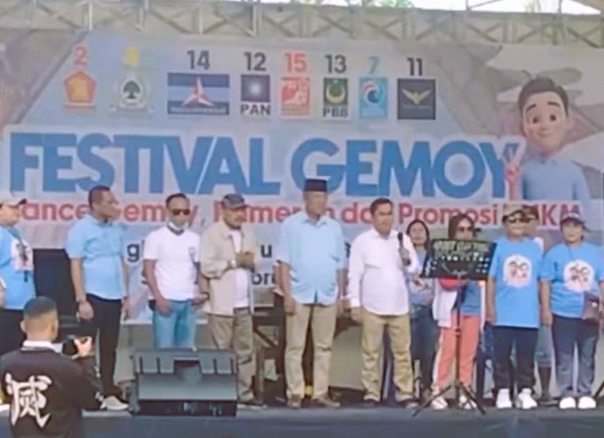 TKD Prabowo-Gibran Toraja Sukses Gelar ‘Lomba Dance Gemoy’