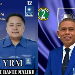 Cetak Sejarah, PAN Rebut 1 Kursi Didapil 1 Toraja Utara