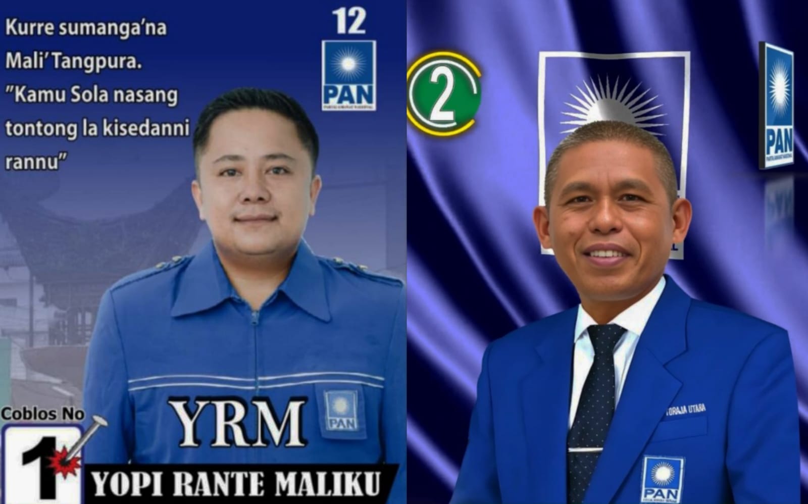 Cetak Sejarah, PAN Rebut 1 Kursi Didapil 1 Toraja Utara