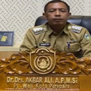 Pj Wali Kota Parepare Akbar Ali Ucapkan Selamat Hari Pers Nasional