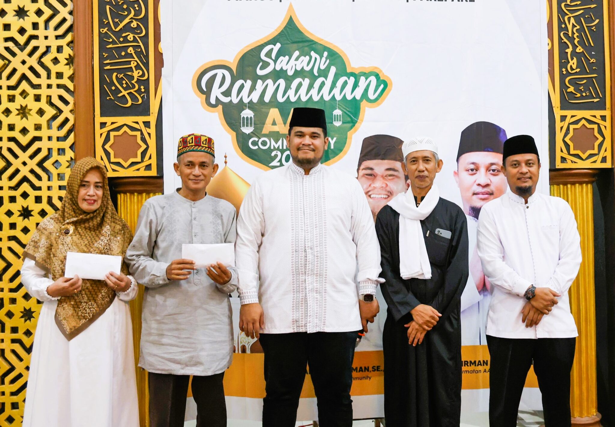 Tim Andalan Sulsel Peduli dan AAS Community Safari Ramadan di Kabupaten Barru