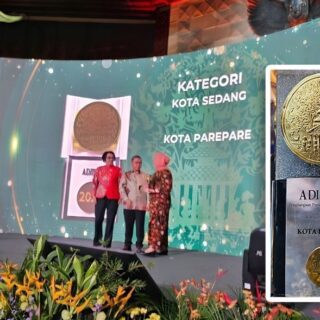 Parepare Berhasil Raih Piala Anugerah Adipura yang ke-15, Sukses Kelola Sampah dan Ruang Terbuka Hijau