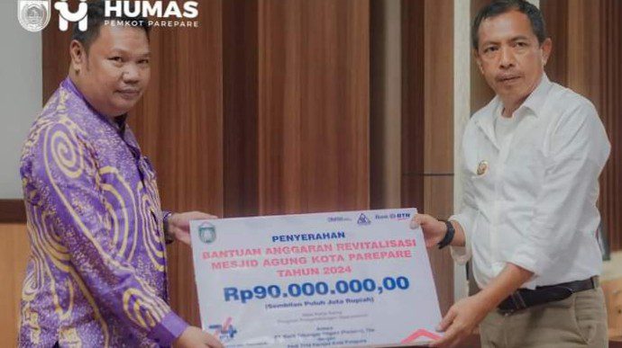 Kerjasama PAM Tirta Karajae dengan Bank BTN, Pemkot Parepare dapat Bantuan CSR