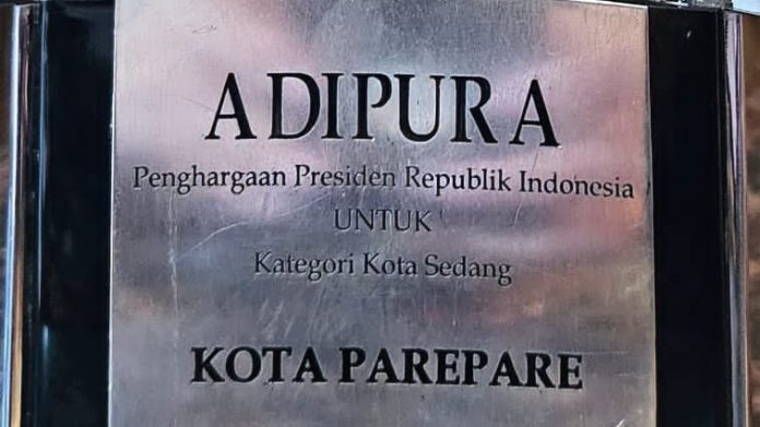 Kota Parepare Berhasil Raih Piala Anugerah Adipura yang ke-15