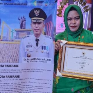 Pemkot Parepare terima Sertifikat dari Menteri Kesehatan RI