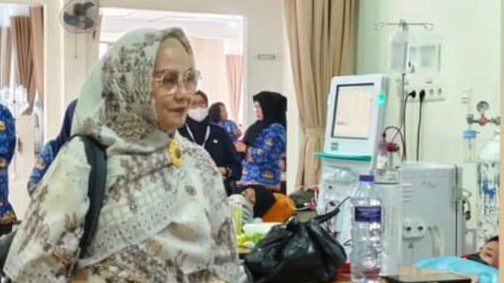 Ketua PERNEFRI Korwil Sulawesi Supervisi di RS Andi Makkasau Parepare