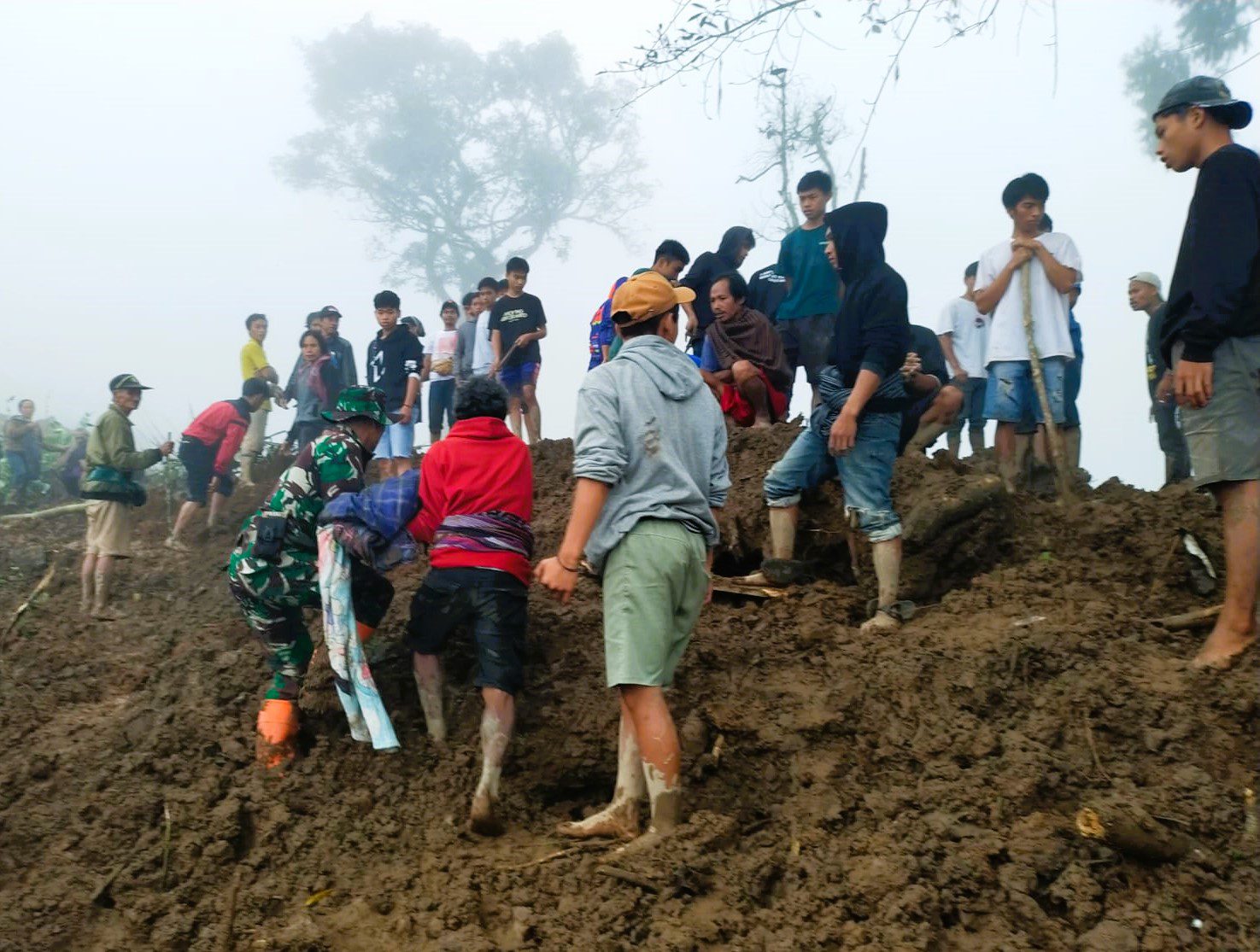 Kronologis Longsor Palangka Tana Toraja, Satu Keluarga Tertimbun, 15 Meninggal-Dua Belum Ditemukan