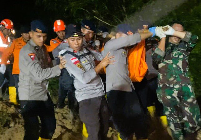 Dua Korban Terakhir Longsor Palangka Tana Toraja Ditemukan