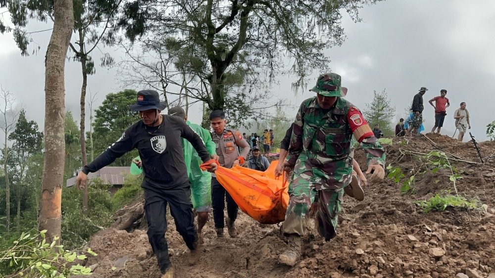 Tim SAR Gabungan Terus Lanjutkan Pencarian Dua Korban Longsor di Tana Toraja