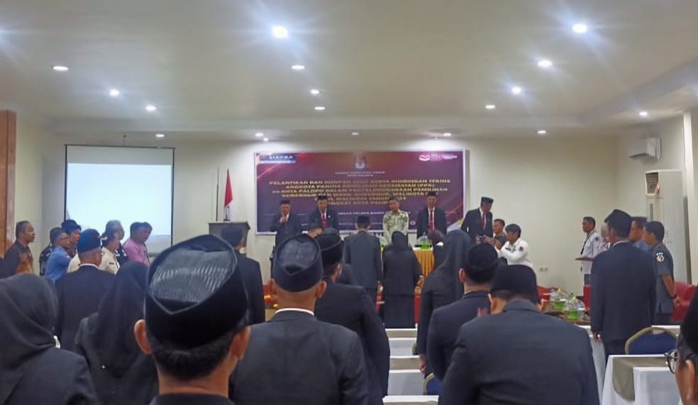 KPU Palopo Lantik 45 PPK Pilwalkot, Ini Nama yang Lulus