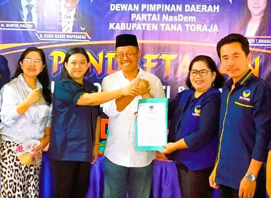 Optimis Maju di Pilkada Tana Toraja, JRM Langsung Daftar di Tiga Parpol