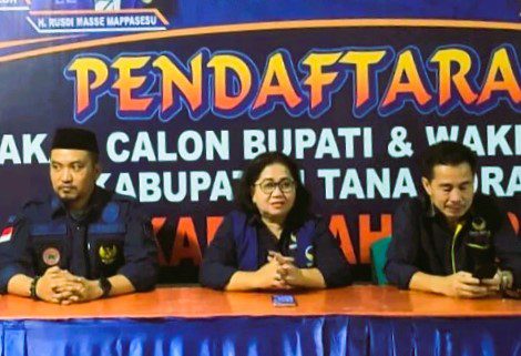 7 Bacalon Bupati Tana Toraja Bersaing di Partai Nasdem