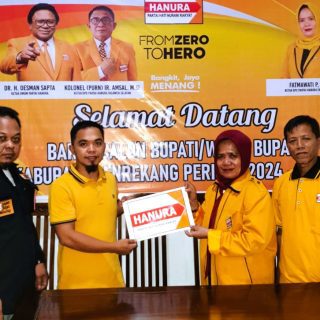4 Kandidat Calon Bupati Enrekang Mendaftar di Partai Hanura