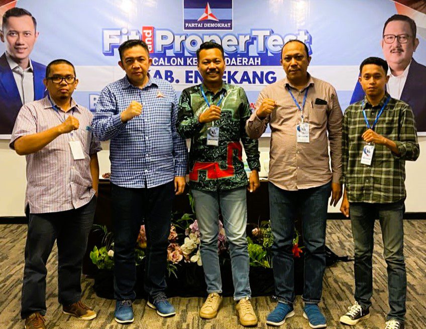 Hasri Jack Prioritas Partai Demokrat Bertarung di Pilkada Enrekang
