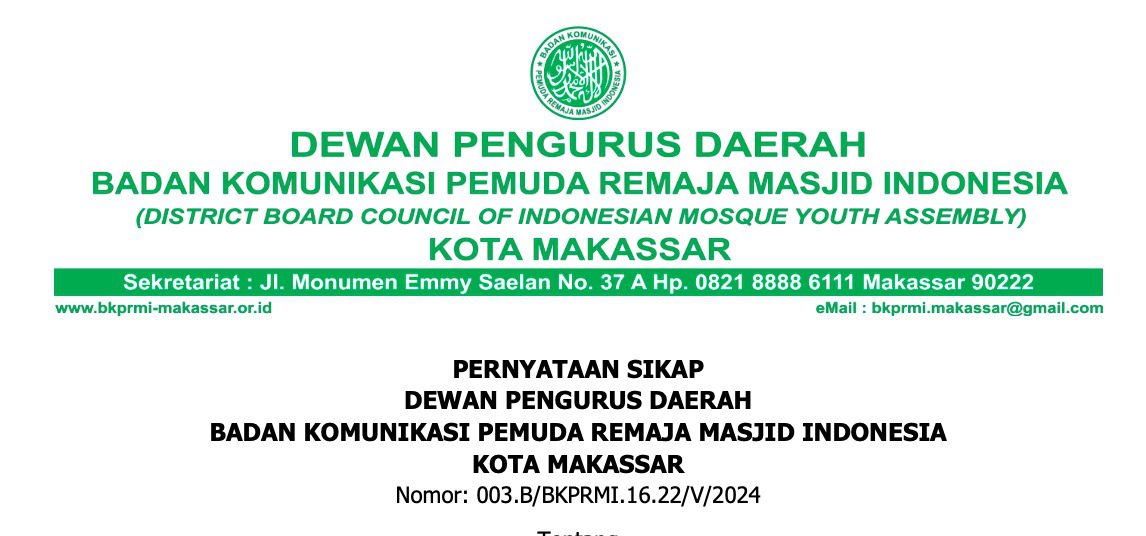 Tolak!, BKPRMI Makassar: Jangan Hancurkan Generasi Muda dengan Klub Malam