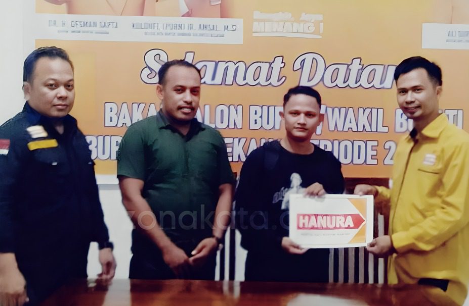 Tutup Pendaftaran, Partai Hanura Enrekang Bakal Proses 4 Bacabup