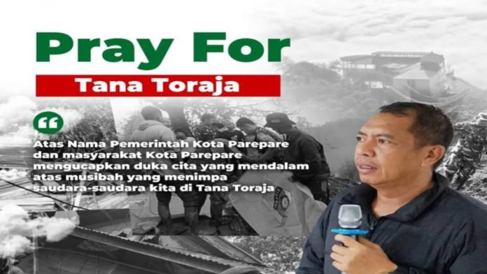 Longsor di Tana Toraja, Pj Wali Kota Parepare Turut Berduka