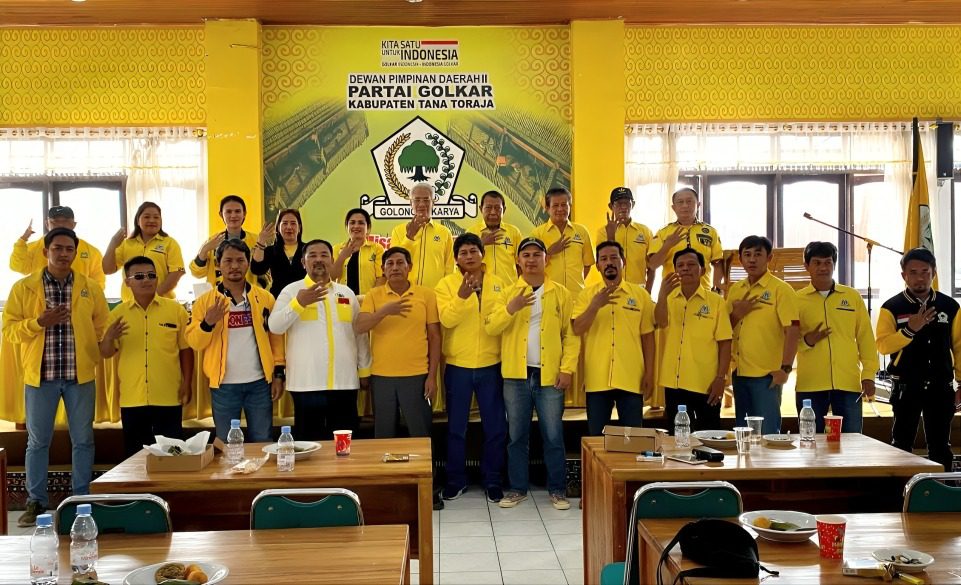 Golkar Tana Toraja Dukung Duet Victor-John di Pilkada 2024