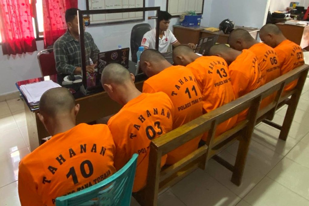 Polisi Bekuk Komplotan Pencuri Pakan Ternak Babi di Makale Tana Toraja