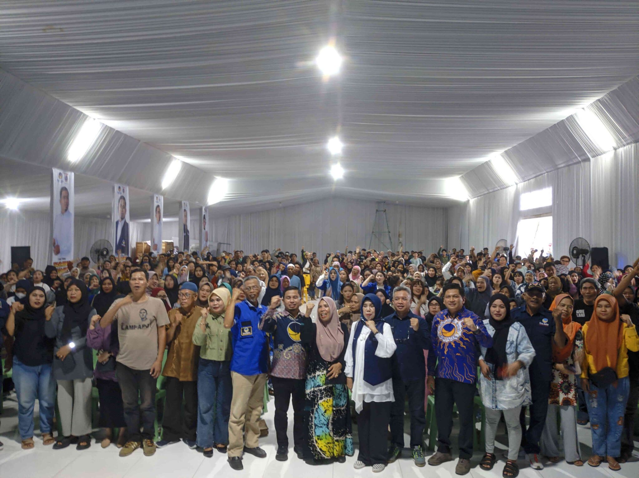 500 Tim Pemenangan YL Siap Bekerja  Menangkan TSM di Pilkada Parepare
