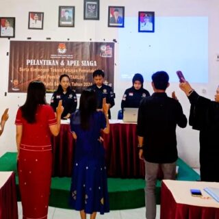 733 Pantarlih Pilkada Tana Toraja 2024 Dilantik