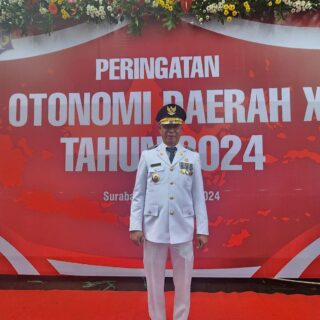 Pj Bupati Enrekang Hadir di HUT Otoda di Surabaya