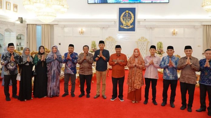 Pj Wali Kota Akbar Ali Halal Bihalal bersama Pj Gubernur Sulsel
