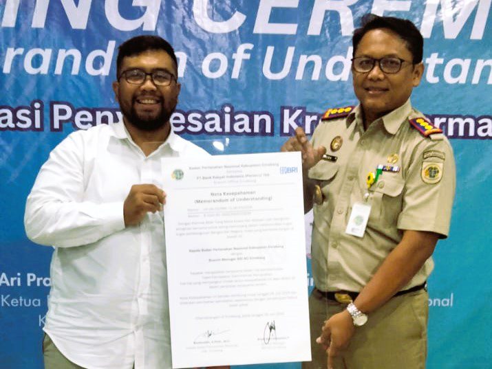 BRI-ATR/BPN Enrekang Tandatangani MoU untuk Akselerasi Penanganan Kredit Bermasalah