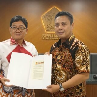 Dedi Palimbong Dapat Rekomendasi Partai Gerindra, Bakal Calon Bupati Toraja Utara Pilkada 2024