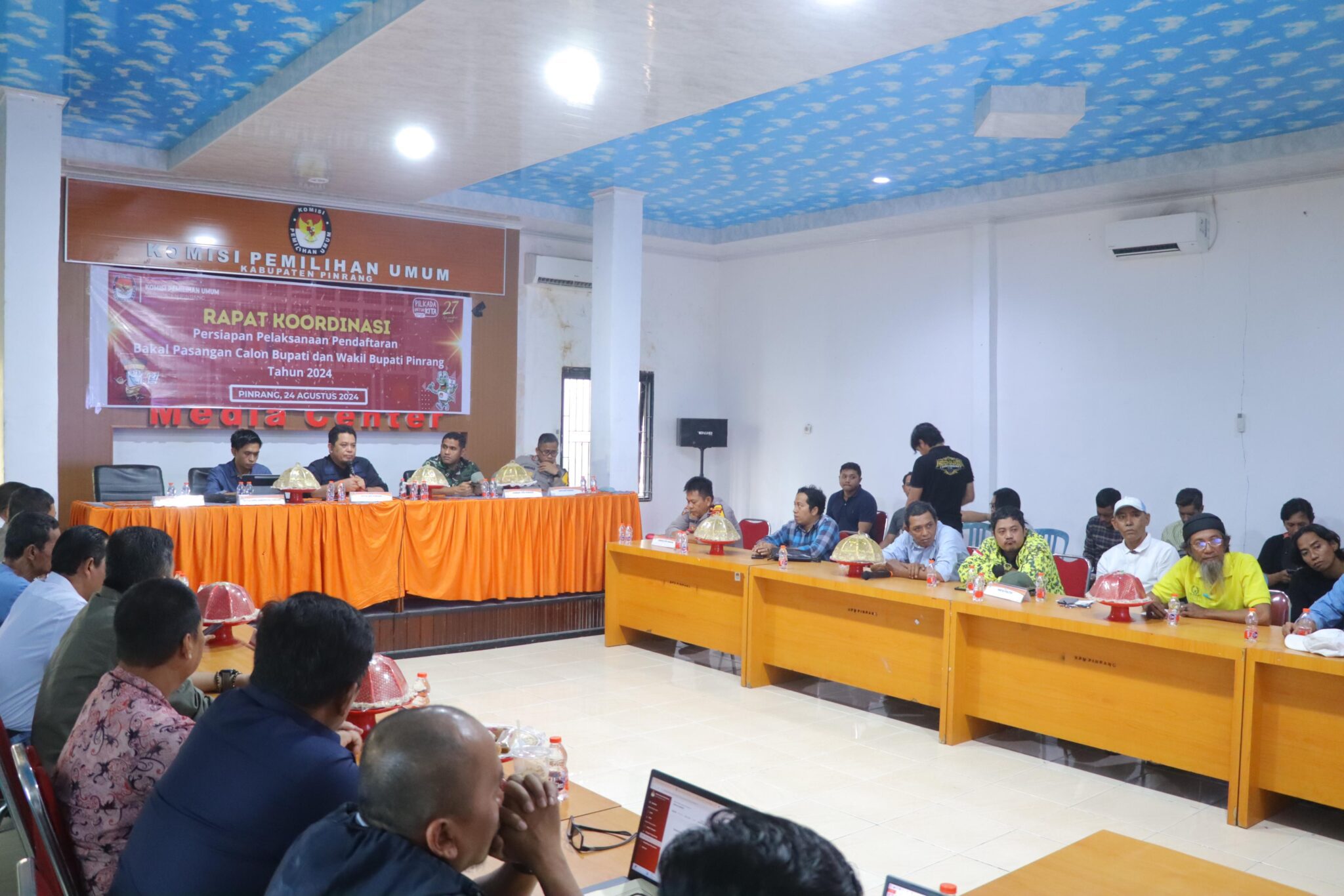 KPU Pinrang Ungkap Baru Satu Parpol Buka Akun Silon Jelang Pendaftaran Cakada 2024