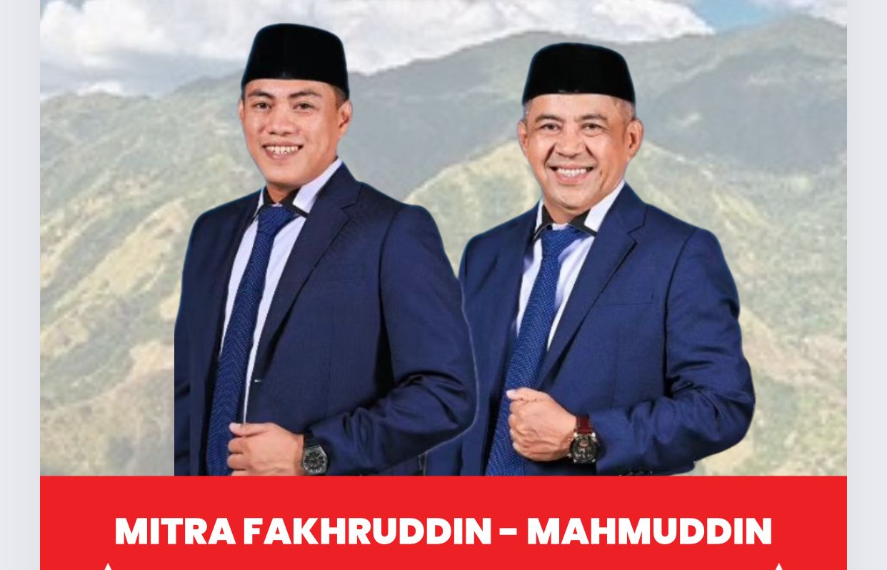 Mitra-Mahmuddin Daftar Pertama, Optimis Menang Pilkada Enrekang