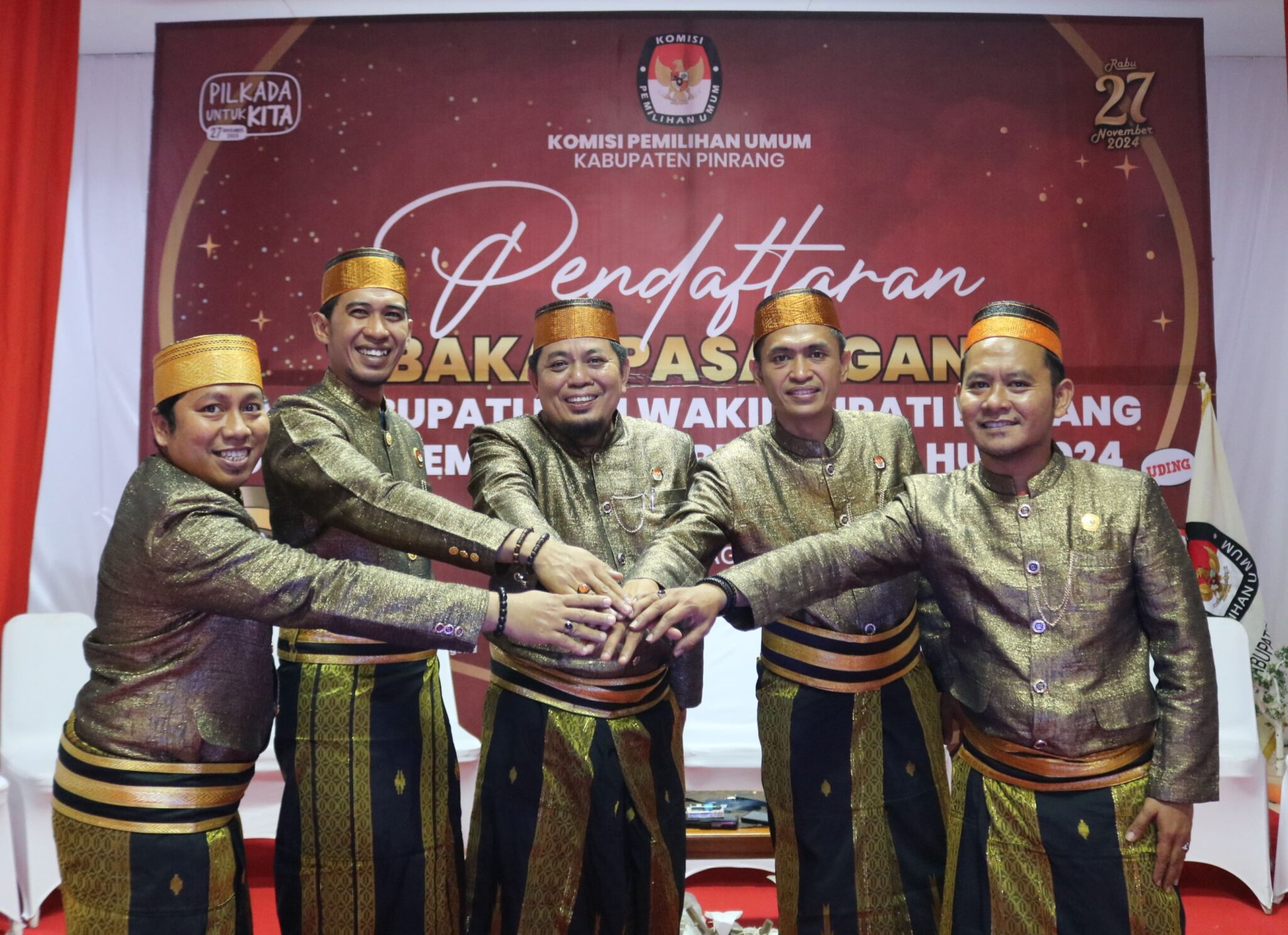 Tiga Bapaslon Telah Daftar di Pilkada Pinrang 2024, KPU : Besok Mulai Tes Kesehatan 1 Tiga Bapaslon Telah Daftar di Pilkada Pinrang 2024, KPU : Besok Mulai Tes Kesehatan