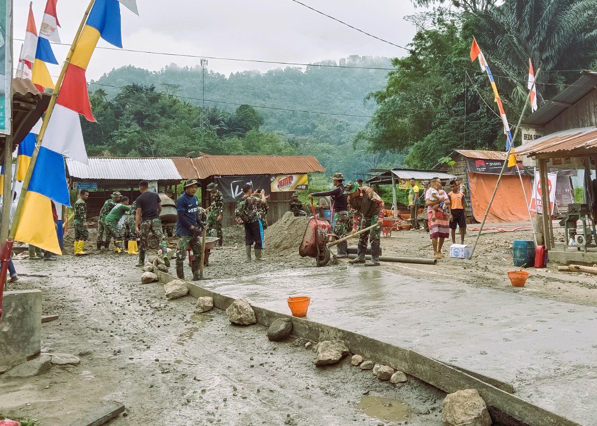 TMMD ke-121 Rampung, Warga Tapparan Nikmati Manfaat Pembangunan
