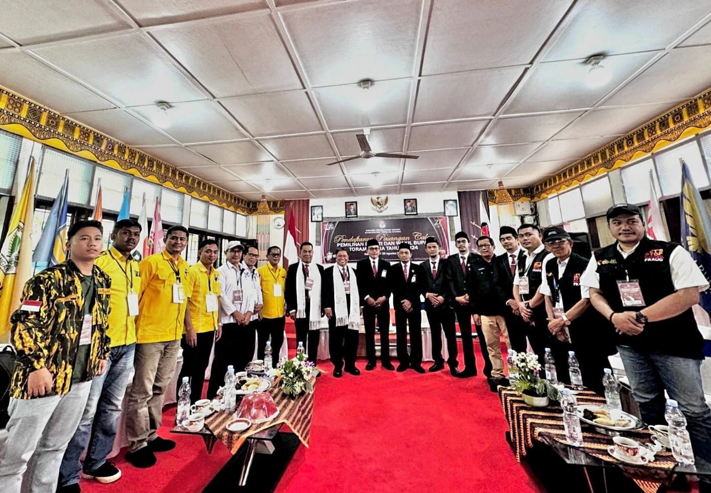 Resmi! Pasangan Ombas-Marthen Siap Bertarung di Pilkada Toraja Utara 2024