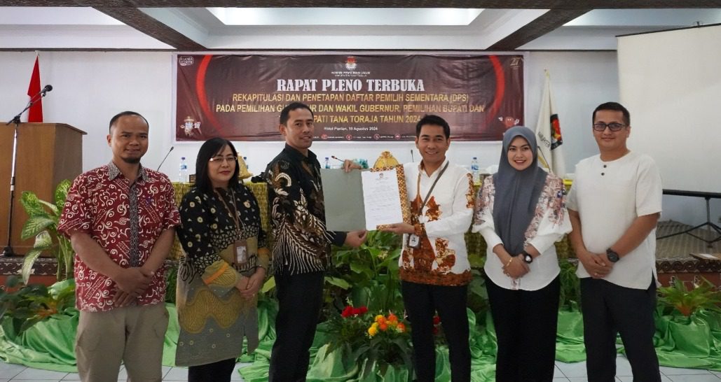 KPU Tana Toraja Tetapkan 184.898 Daftar Pemilih Sementara untuk Pilkada 2024 1 KPU Tana Toraja Tetapkan 184.898 Daftar Pemilih Sementara untuk Pilkada 2024